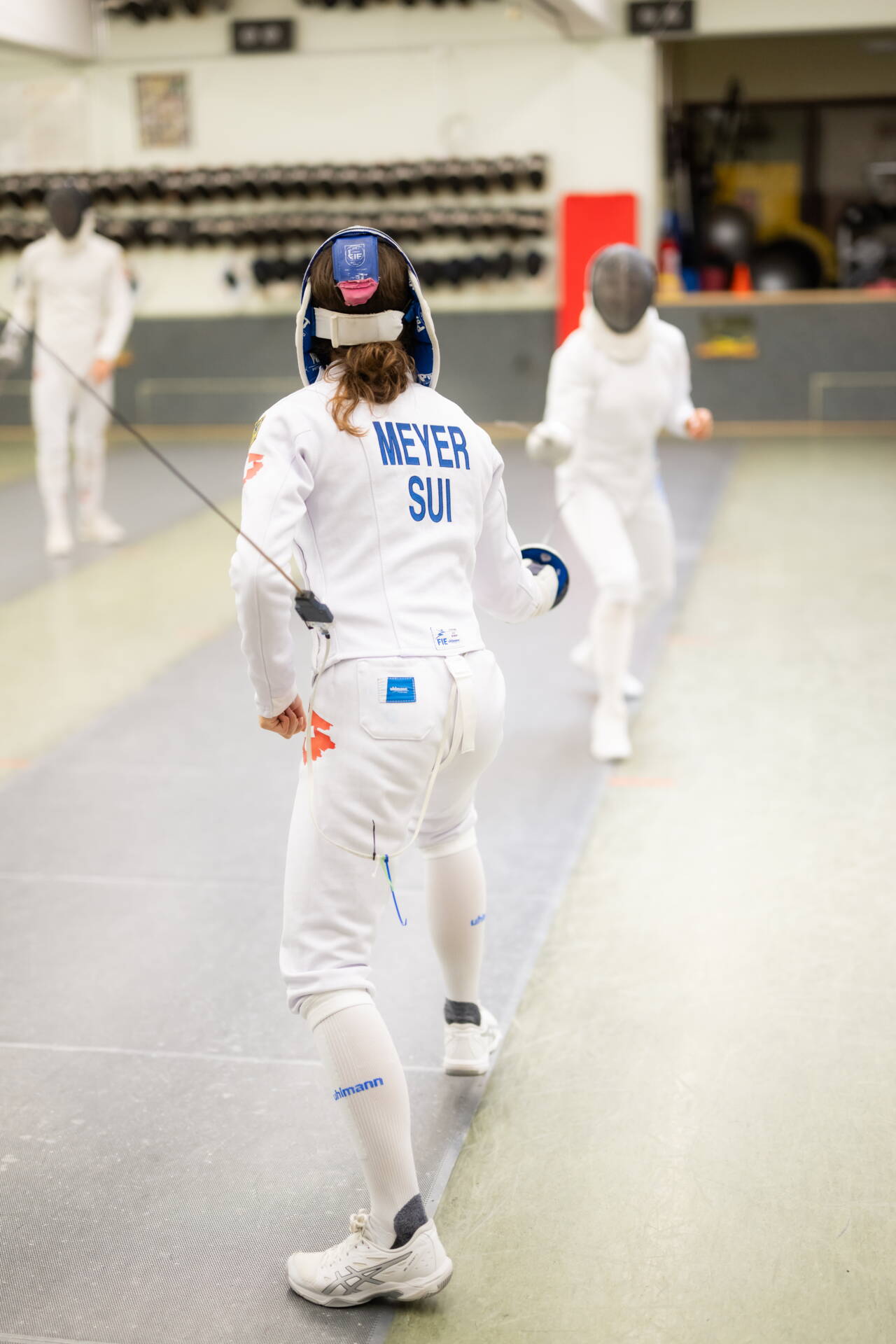 Laser-Run Mixed Relay: Vital Müller und Marlena Jurt